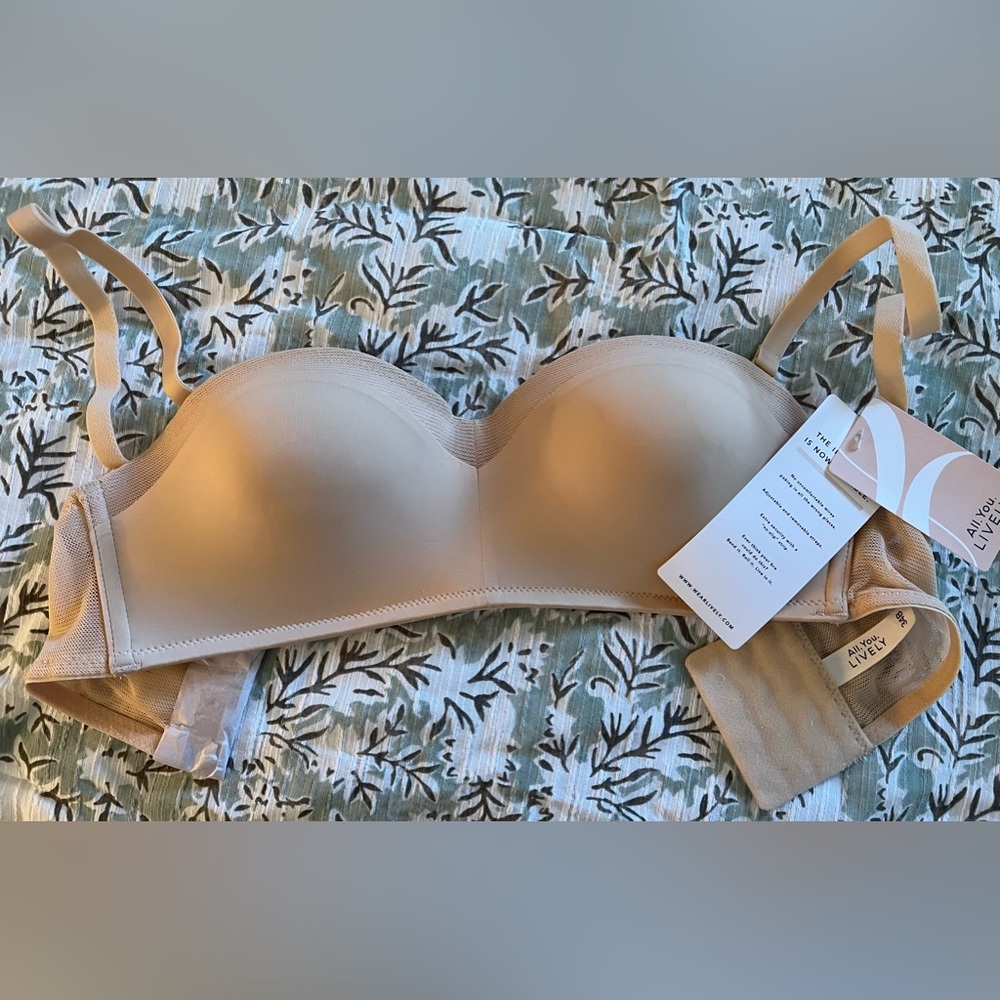 LIVELY Strapless/Convertible Bra Golden-Taupe Color